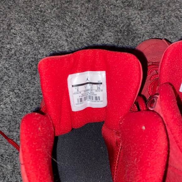 RARE- red jordan 23s. - Picture 4 of 5